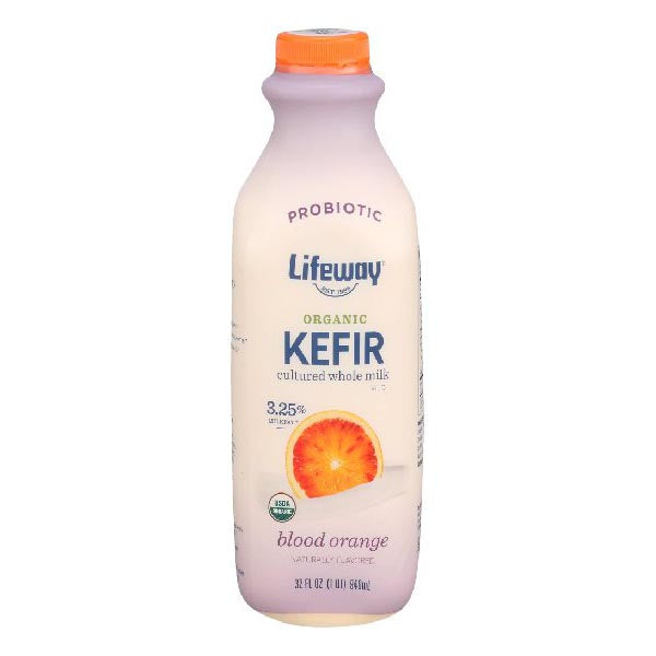 Organic Kefir Whole Milk Blood Orange – 33.81 fl oz (1.0lt)